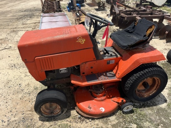 Orange Riding Mower INOP
