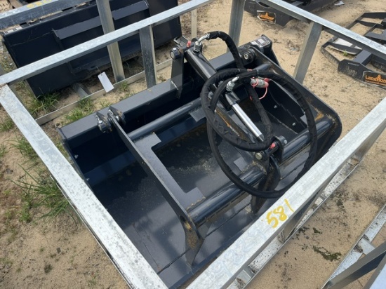 NEW Landhonor Quick Attach Mini Grapple Bucket