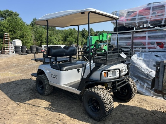 EZ GO ST Gas Golf Cart Gray