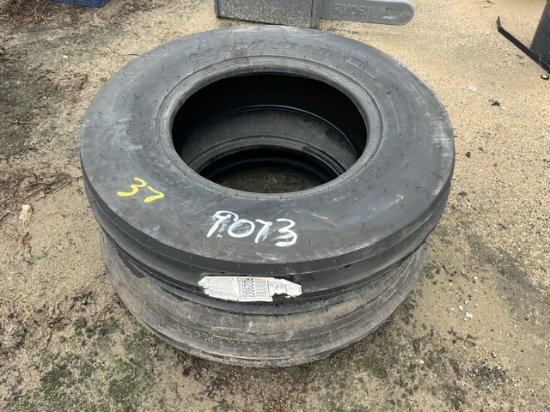 (2) NEW 7.5L-15SL Tractor Tires