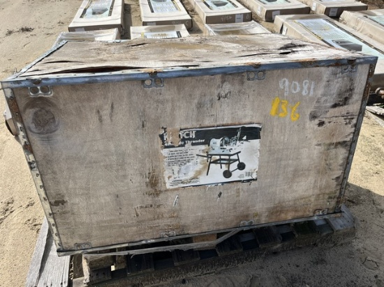 Unused Klutch 4in Pipe Threader Machine