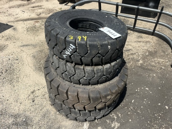 Set Of NEW Forklift Tires