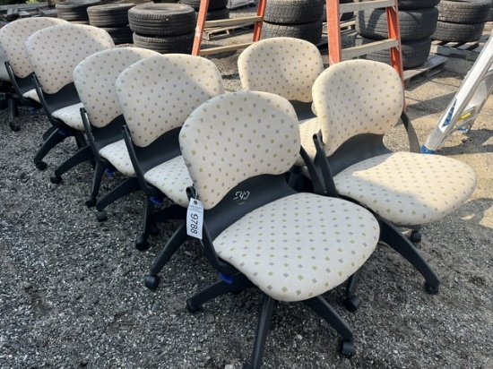 (7) Office Chairs