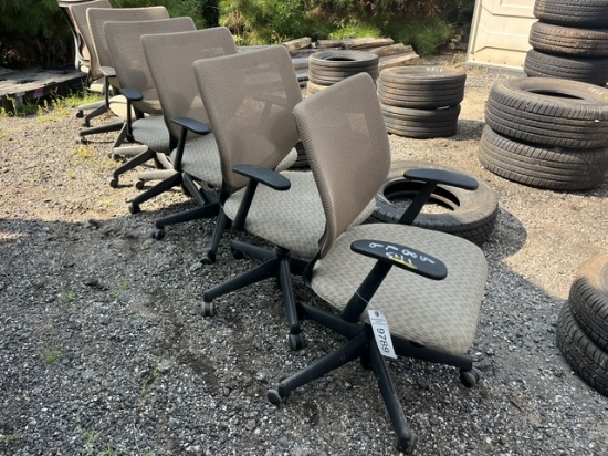 (8) Office Chairs
