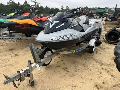 2006 Sea Doo GTX 4-Tec Jet Ski w/ Trailer