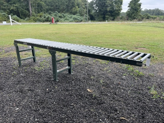 Uline H-5013 Gravity Roller Conveyor
