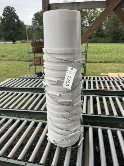 Apx (15) 2 Gallon Letica Pails