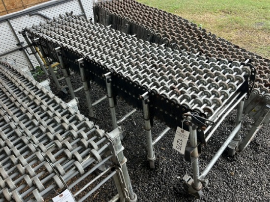 IndustriaPlex Skate Wheel Expandable Conveyor