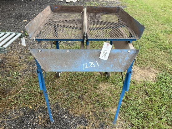 Blue Sifter Table