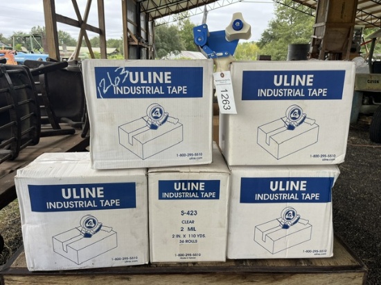 (5) Cases Of Uline S-423 Industrial Tape