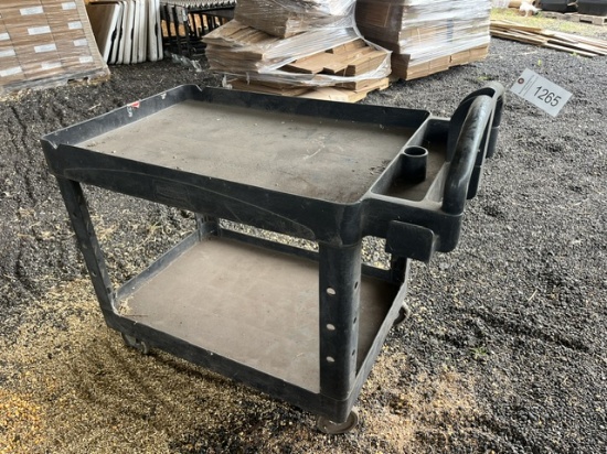Rubbermaid Poly Utility Dolly Cart