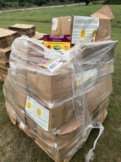 Pallet of Empty Mylar Compost Bags