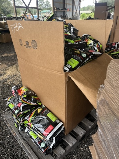 Large Box Of 8lb Bags Of Super Compost