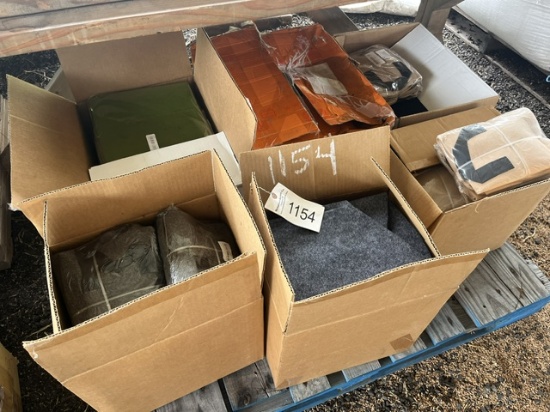 Pallet Of Felt Planter Pots