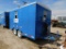 (X) (1300014) 2005 J&B 8'X12' T/A CREW TRAILER, PINTLE HITCH (11293815)  LO