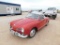 (X) 1960 VOLKSWAGON KARMANN GHIA CONVERTIABLE P/B 4 CYL AIR COOLED ENGINE M