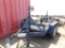 (X) (1310707) SHOPBUILT T/A BOP TRAILER W/ STUMP, PINTLE HITCH (11291063) (