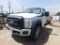 (X) (1418596) 2012 FORD F450 4X4 CAB & CHASIS DUALLY VIN: _________________