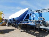 (X) (1310423) 1982 FRUEHAUF T/A (3) COMPARTMENT PNEUMATIC DRY BULK TRAILER