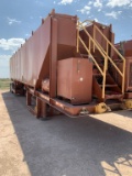 (X) 2011 KEYSTONE MSB-3000, 3000 CU FT BULK SAND STORAGE TRAILER, VIN: 1K9K