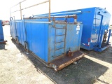 (1020055) 8'W X 5'H X 21'L (2) COMPARTMENT REVERSE TANK W/ GAS BUSTER, HARD