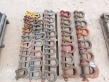 PALLET APPROX (40) CLEVIS LOCATED IN YARD 1 - MIDLAND, TX   -    ALL ITEMS