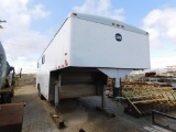 (X) (1331037) 2001 WELLS CARGO MODEL CVG2825W 28'L T/A GN OFFICE TRAILER VI