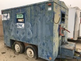 (130608) 8' X 12' T/A CREW TRAILER  LOCATED IN YARD 5 - TAFT, CA  -    ALL