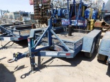 (X) (1310508) SHOPBUILT T/A BOP TRAILER W/ BOP STUMP (11291021)  LOCATED IN