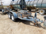 (X) (1310525) 2001 SHOPBUILT T/A TOOL TRAILER, PINTLE HITCH (11293676) LOCA