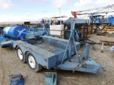 (X) (1310529) 2001 SHOPBUILT T/A TOOL TRAILER, PINTLE HITCH (11293690) LOCA