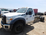 (X) (1418595) 2012 FORD F450 4X4 CAB & CHASIS DUALLY VIN: 1FDUF4HT1CEA18595