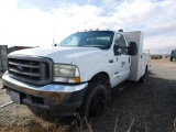 (X) (1192300) 2003 FORD F450 XL SGL CAB DUALLY MECHANICS TRUCK VIN: 1FDXF46