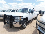 (X) (78454) 2013 CHEVROLET 2500HD SILVERADO CREW CAB PICKUP VIN: 1GC1CVCG8D