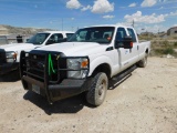 (X) (1104452) 2011 FORD F250 XL CREW CAB 4X4 VIN: 1FTW2B68BED04452 P/B V8 G