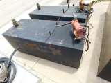 108 GALLON STEEL DIESEL FUEL TANK W/ TRANSFER PUMP (11293539) LOCATED IN YA