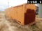 (0230849) 8'W X 33'L TOP DOGHOUSE/ PARTS ROOM (11293641)   LOCATED IN YARD