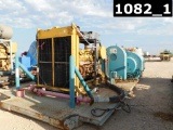 CAT 3412E DIESEL ENGINE, AIR START, RADIATOR, GAUGES, PREP ENGINEERED TRANS