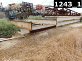 (0200435) 9'W X 60'L DERRICK BED & (0200434) 9'W X 42'6