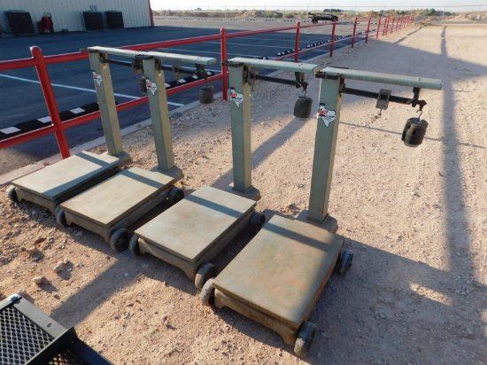 DETECTO SCALES INC Model 854 Portable Scales LOCATED IN YARD #1 MIDLAND, TX