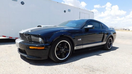 (X) 2007 FORD SHELBY GT MUSTANG CSM# 07SGT0490 P/B 4.6L V-8, HURST 5-SPD TR