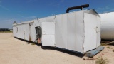 (9074) 10'W X 10'H X 50'L GENERATOR HOUSE/ BOTTOM DOG HOUSE W/ TRANSFORMER,