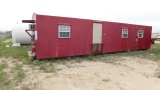 (2103763) 8'H X 10'W X 40'L TOOLPUSHER HOUSE, AIR/ HEAT, BEDROOM, BATHROOM,