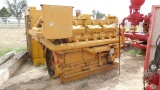 (2111734) CAT D-398 DIESEL ENGINE, GAUGES LOCATED IN YARD 3 - ODESSA, TX *A