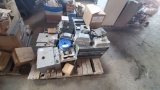 (2) PALLETS ELECTRICAL BOXES, FLOURESCENT LAMPS, WIRING, ELECTRICAL COMPONE