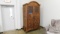 (684) WOODEN ARMOIRE LOCATED IN YARD 1 - MIDLAND, TX *MUST BE PICKED UP BY