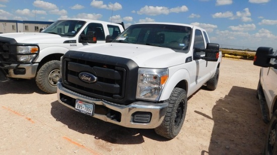 (X) (4632)  2012 FORD F250 2WD EXT CAB VIN- 1FT7X2A60CEB78135 P/B 6.2L GAS