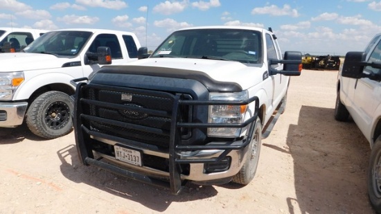 (X) (4638) 2012 FORD F250 2WD EXT CAB VIN- 1FT7X2A6XCEC00173 P/B 6.2L GAS E