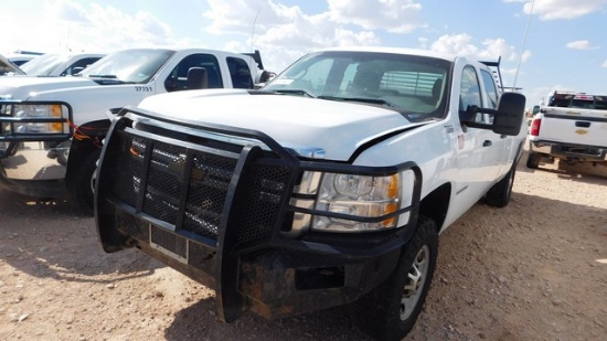 (X)(78969) (128) 2013 CHEVROLET 2500 CREW CAB, 4WD VIN- 1GC1KVCG9DF138272,