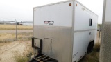 (1331245) 2002 CARRIER 7'W X 14'L X 7'H T/A CREW TRAILER, VIN- 1C9US14292T442011, W/ BENCHES &